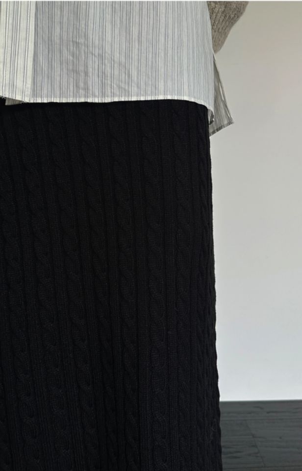 LIVE FOREVER韓國直郵㊣女士新品熱賣休閑人氣職業25秋冬長裙LIVE FOR_EVER長裙