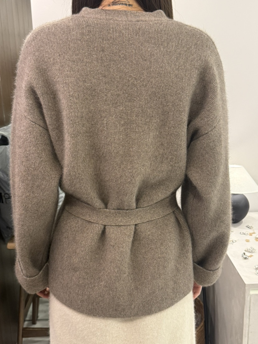 LEGACY東大門㊣直郵女裝新品休閑真品短款大衣含腰帶浣熊開衫LEGACY短款大衣