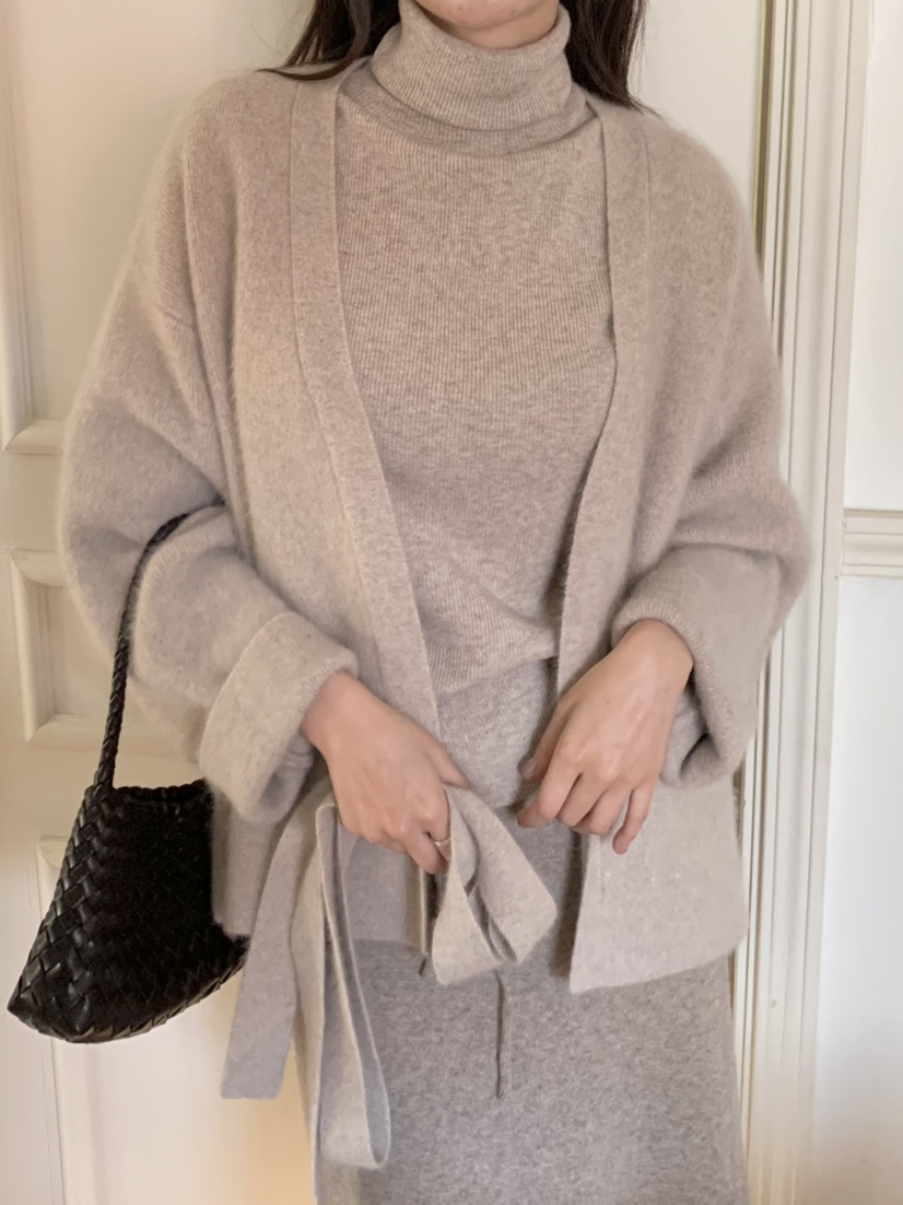 LEGACY東大門㊣直郵女裝新品休閑真品短款大衣含腰帶浣熊開衫LEGACY短款大衣