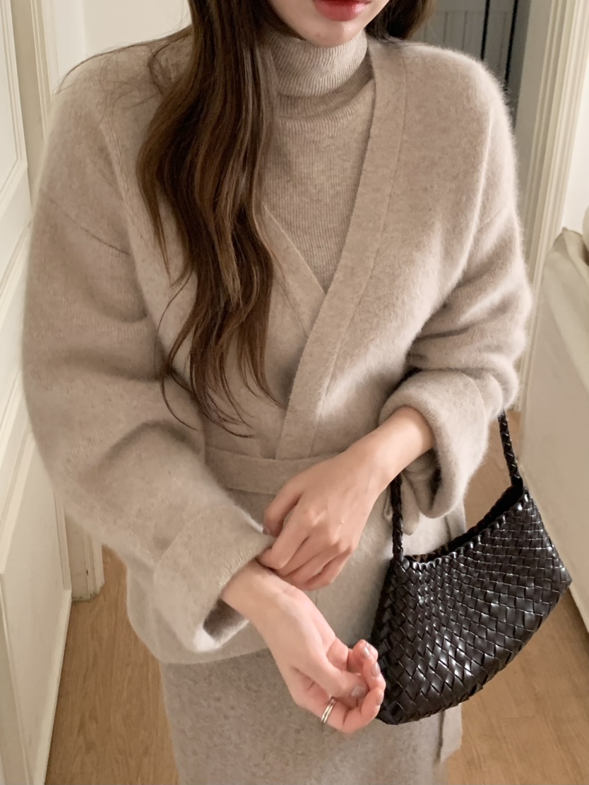 LEGACY東大門㊣直郵女裝新品休閑真品短款大衣含腰帶浣熊開衫LEGACY短款大衣