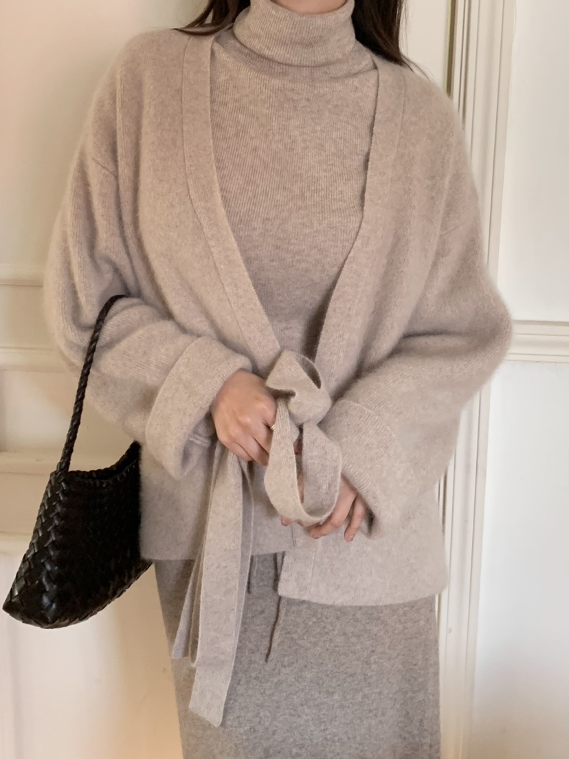 LEGACY東大門㊣直郵女裝新品休閑真品短款大衣含腰帶浣熊開衫LEGACY短款大衣