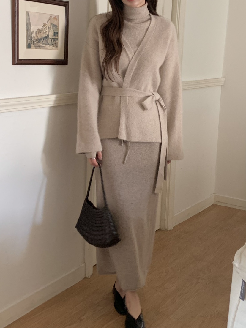 LEGACY東大門㊣直郵女裝新品休閑真品短款大衣含腰帶浣熊開衫LEGACY短款大衣