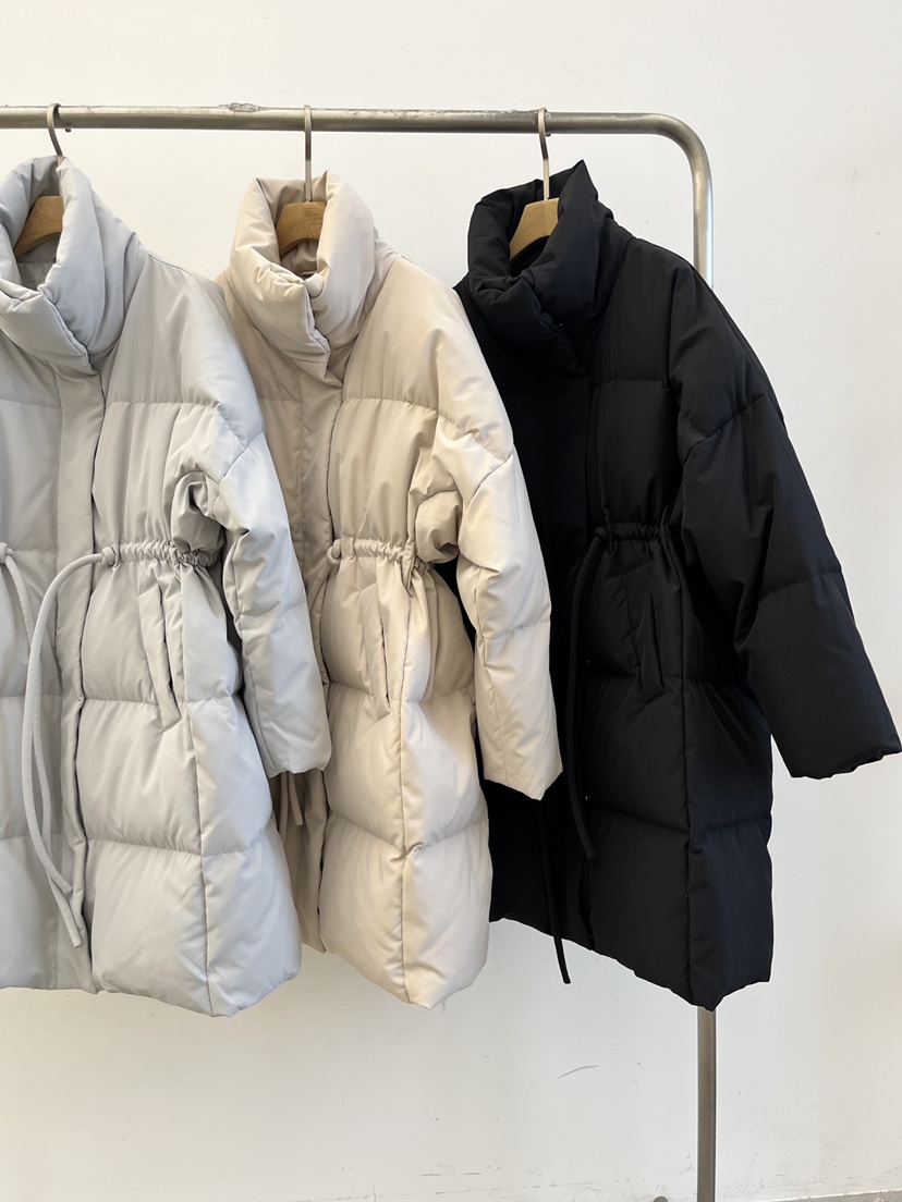 DARAK東大門㊣實拍女裝新款推薦人氣25秋冬休閑時尚長款羽絨服DARAK長款羽絨服