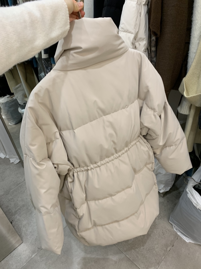 DARAK東大門㊣實拍女裝新款推薦人氣25秋冬休閑時尚長款羽絨服DARAK長款羽絨服