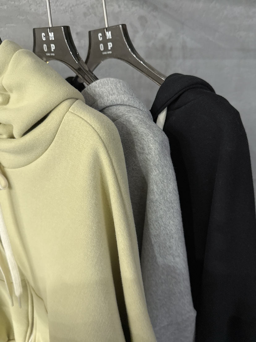 COME OPEN韓國代購㊣女士新款真品25秋冬衛衣連帽拉鏈衫加絨COMP-(COME OPEN)衛衣