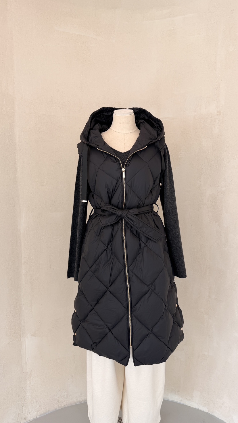 LAUNDRY東大門㊣代購女裝新款熱賣時尚人氣馬甲含腰帶絎縫鴨絨LAUNDRY馬甲