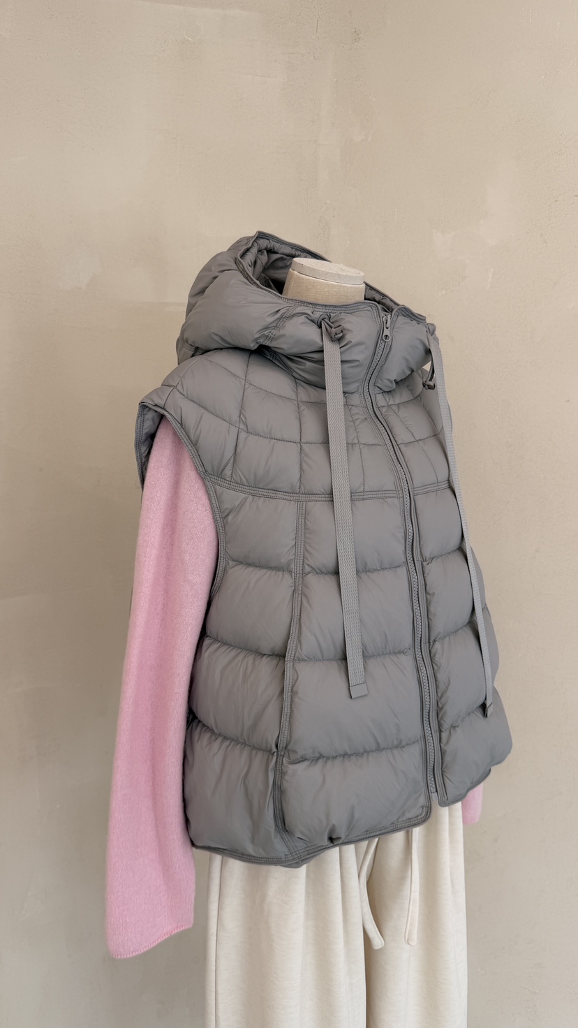 LAUNDRY韓國代購㊣女士新品時尚熱賣25秋冬馬甲不含內搭鴨絨LAUNDRY馬甲