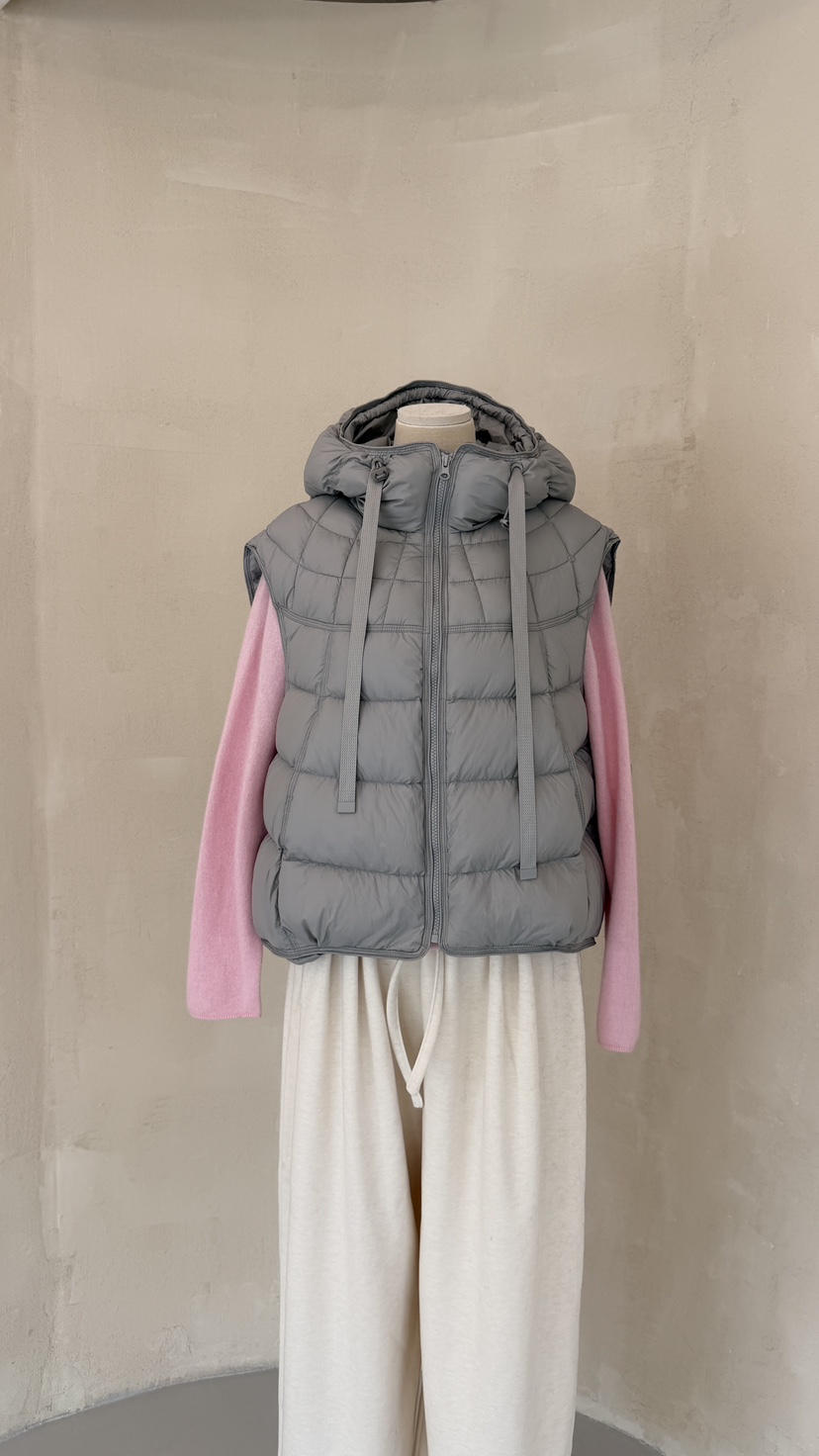 LAUNDRY韓國代購㊣女士新品時尚熱賣25秋冬馬甲不含內搭鴨絨LAUNDRY馬甲