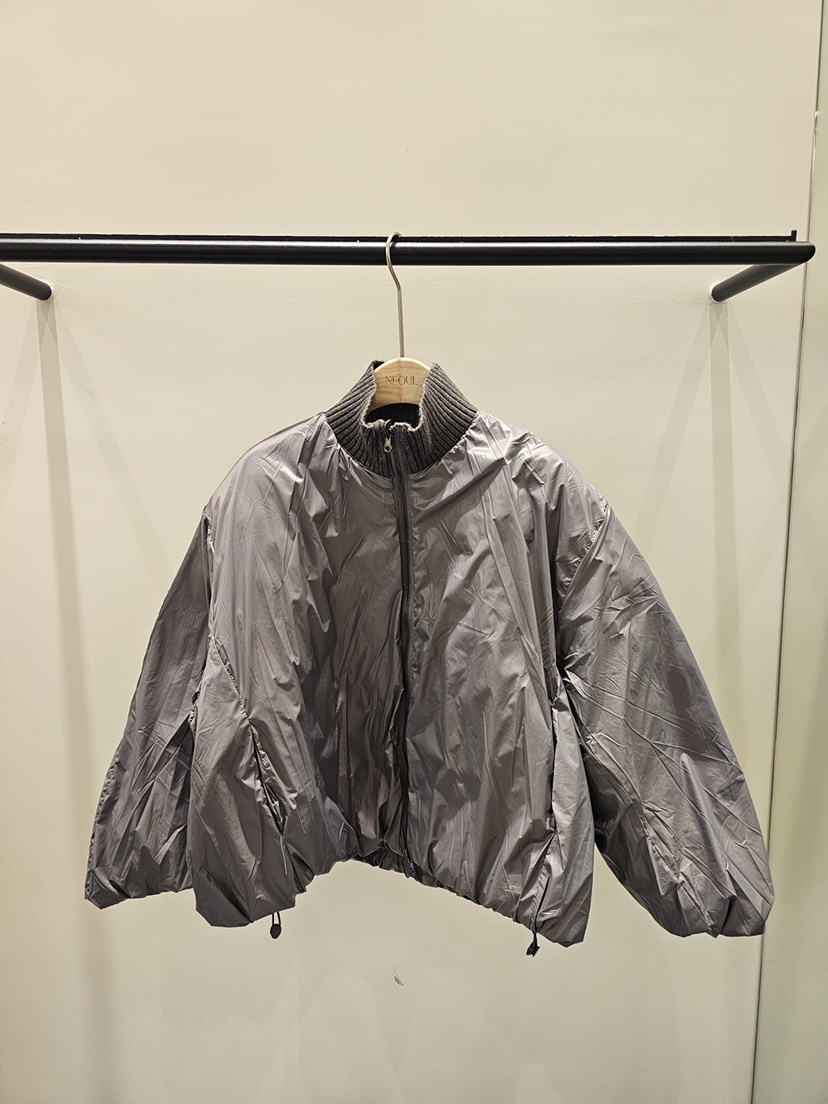 NEOUL東大門㊣代購女裝新款職業推薦熱賣真品25秋冬短款棉服雙面NEOUL/ahin雙領標簽短款棉服