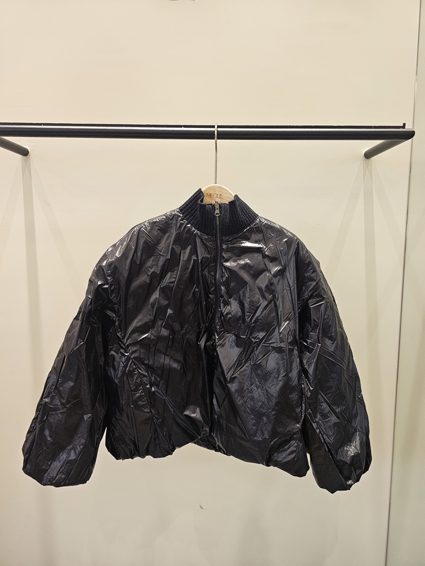 NEOUL東大門㊣代購女裝新款職業推薦熱賣真品25秋冬短款棉服雙面NEOUL/ahin雙領標簽短款棉服