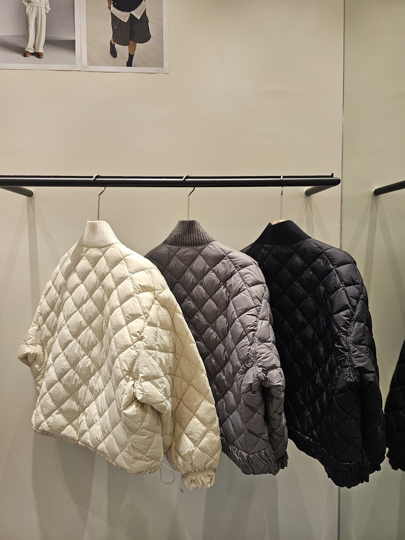 NEOUL東大門㊣代購女裝新款職業推薦熱賣真品25秋冬短款棉服雙面NEOUL/ahin雙領標簽短款棉服