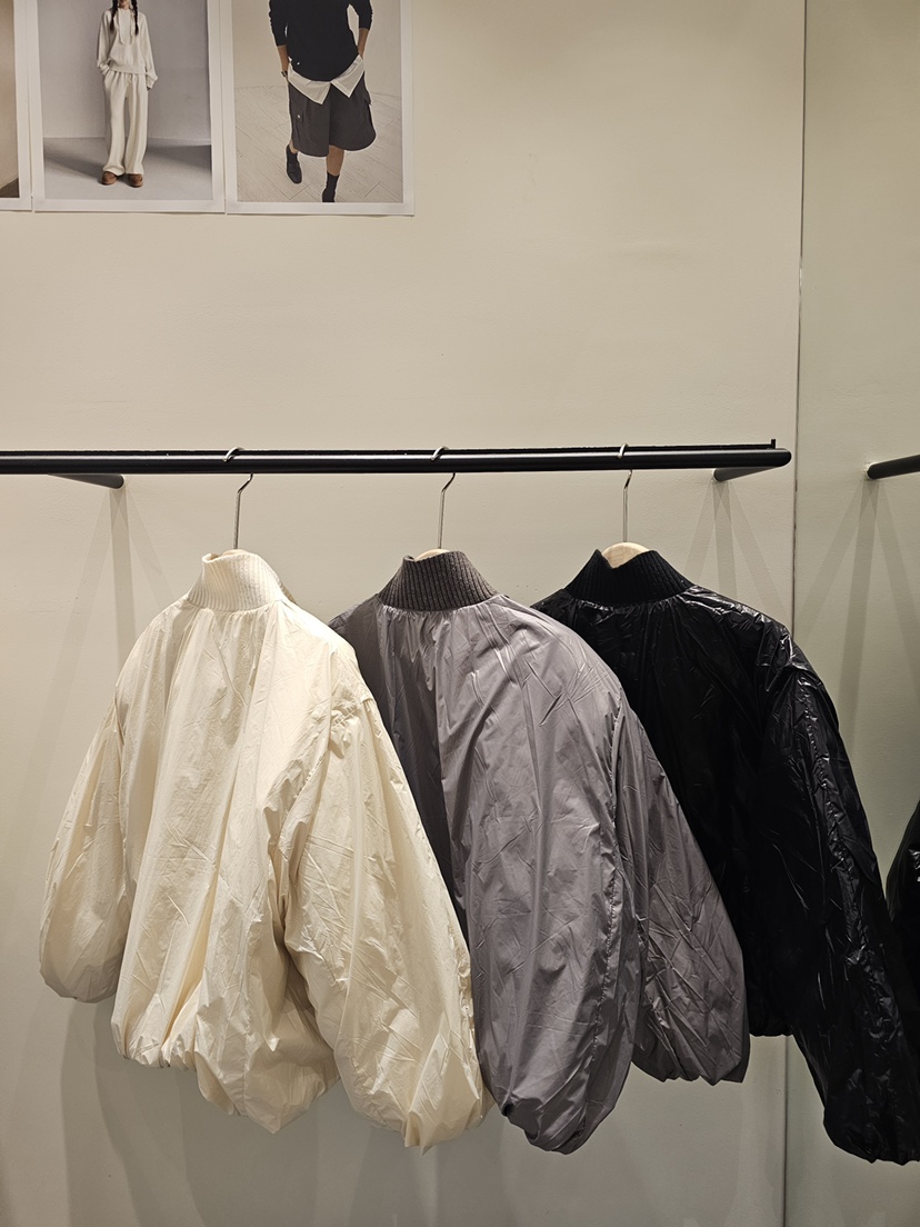 NEOUL東大門㊣代購女裝新款職業推薦熱賣真品25秋冬短款棉服雙面NEOUL/ahin雙領標簽短款棉服