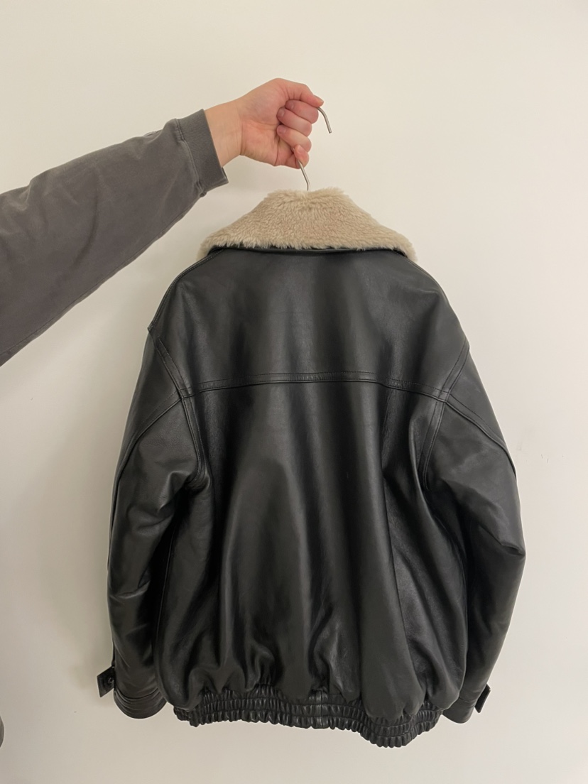 JEONG GAM STUDIOS東大門㊣直郵女裝新款熱賣休閑皮衣羊皮JEONG GAM皮衣