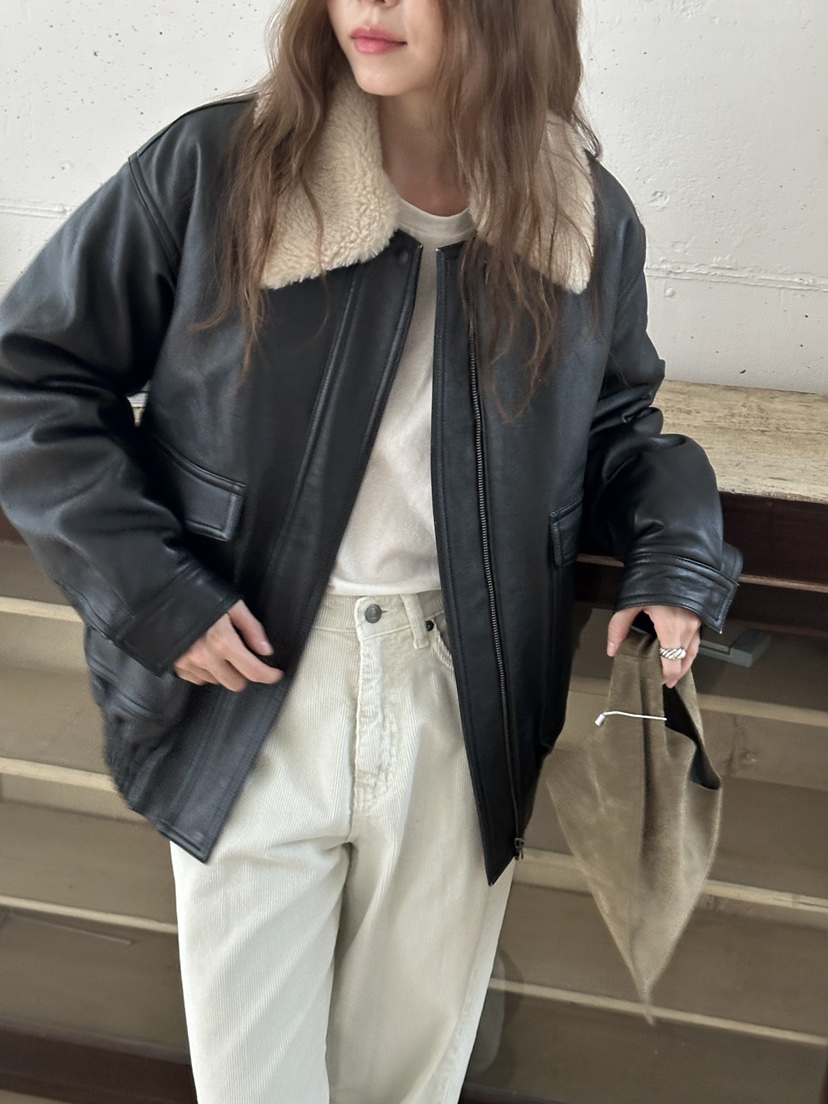 JEONG GAM STUDIOS東大門㊣直郵女裝新款熱賣休閑皮衣羊皮JEONG GAM皮衣