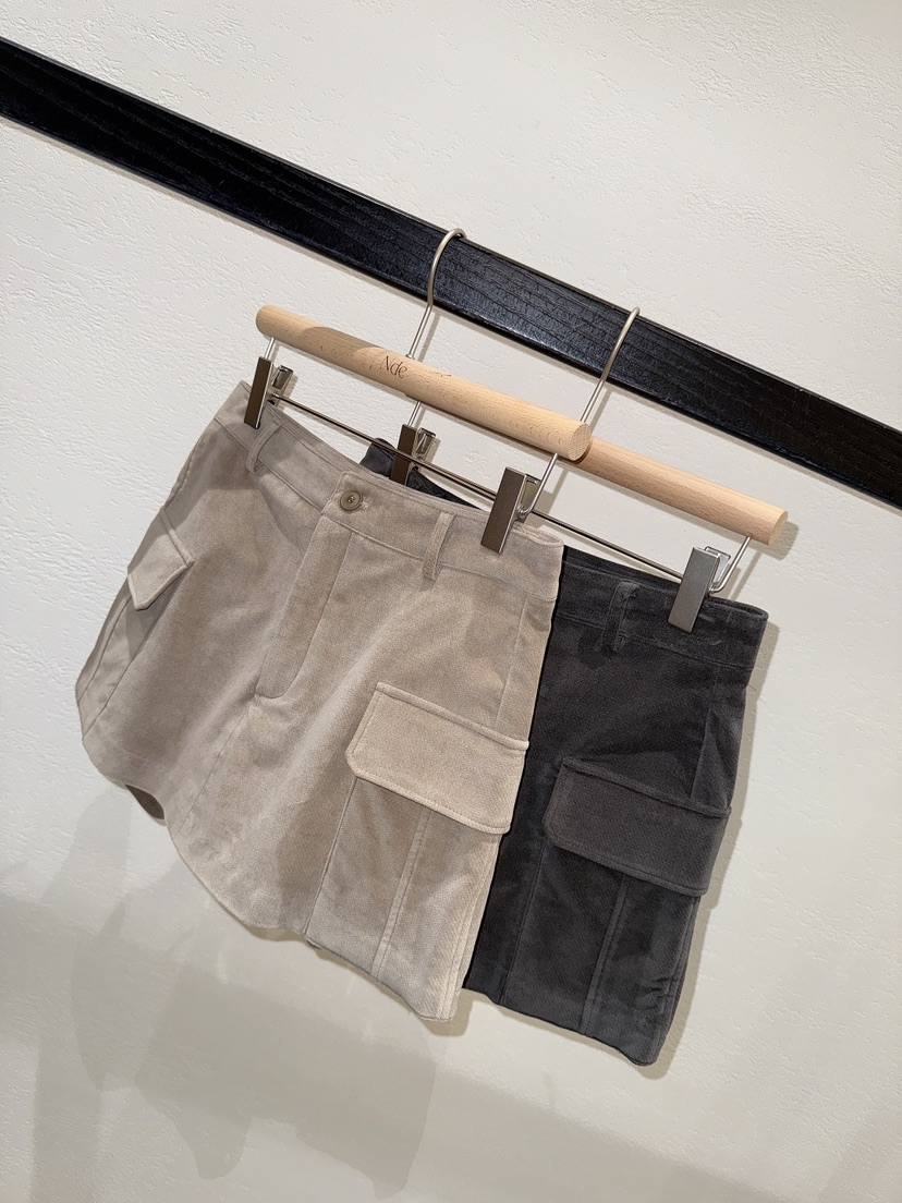 NDE韓國代購㊣女裝新品推薦休閑時尚真品人氣25秋冬裙褲工裝NDE裙褲