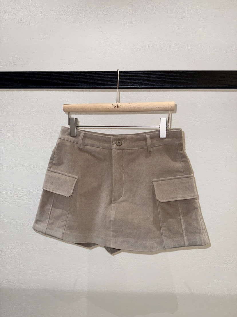 NDE韓國代購㊣女裝新品推薦休閑時尚真品人氣25秋冬裙褲工裝NDE裙褲