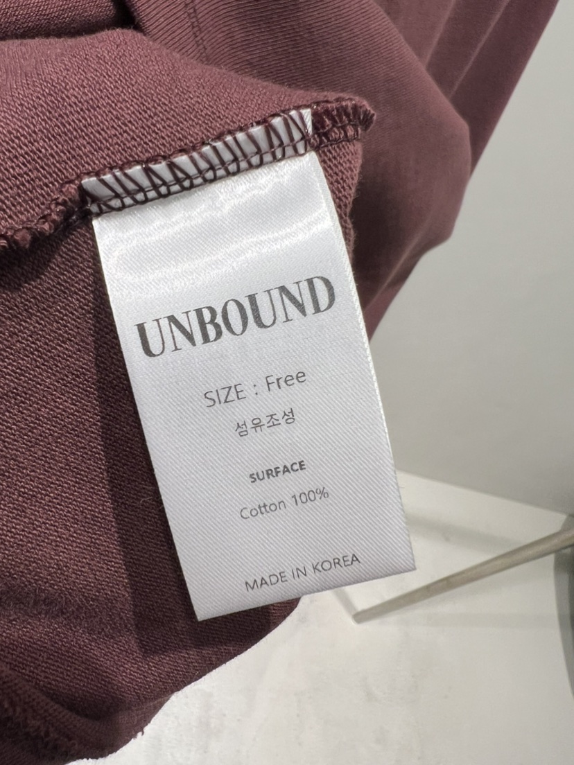 UNBOUND東大門㊣實拍女士新品職業休閑時尚人氣真品熱賣T恤UNBOUNDT恤