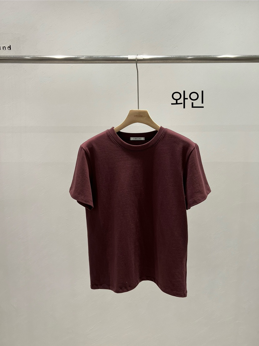 UNBOUND東大門㊣實拍女士新品職業休閑時尚人氣真品熱賣T恤UNBOUNDT恤圖色2