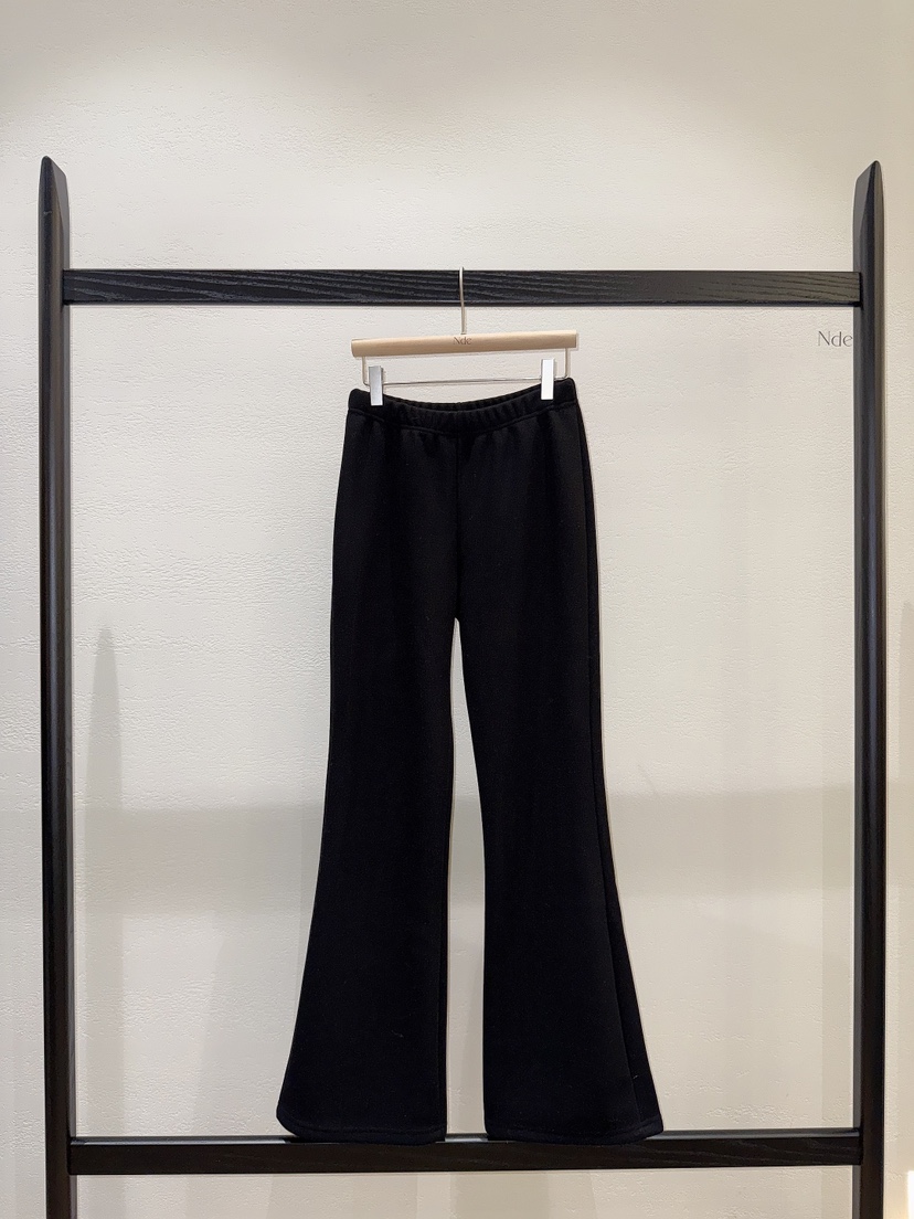 NDE韓國代購㊣女裝新款時尚熱賣人氣休閑推薦休閑褲加絨修身NDE休閑褲圖色2