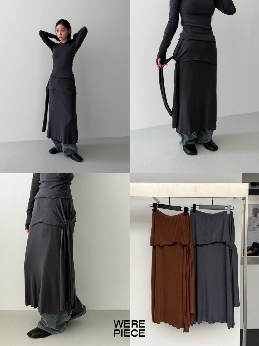 KARE/WEREPIECE東大門㊣實拍女裝新款時尚真品推薦休閑長裙KARE/WEREPIECE長裙