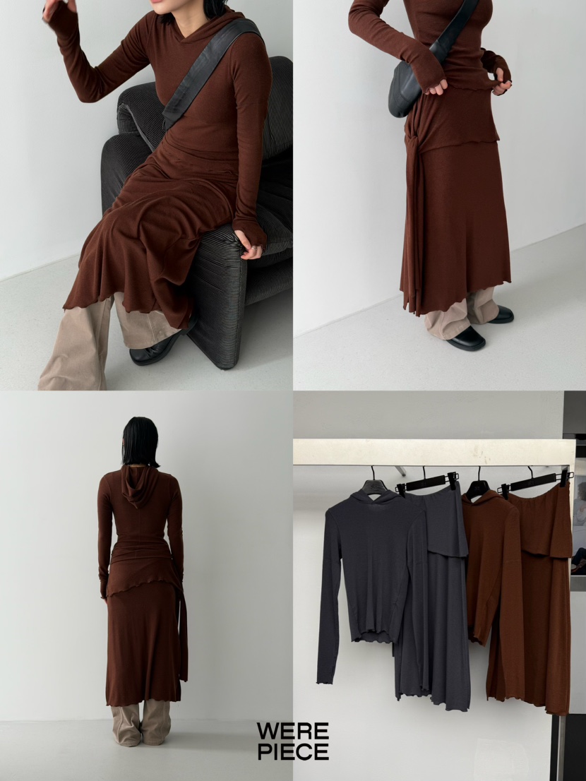 KARE/WEREPIECE東大門㊣實拍女裝新款時尚真品推薦休閑長裙KARE/WEREPIECE長裙