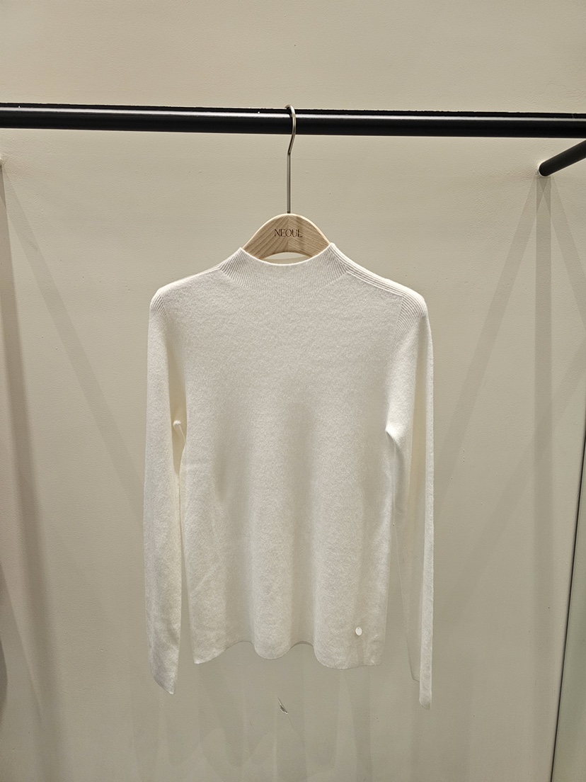 NEOUL東大門㊣代購女士新款休閑真品熱賣時尚25秋冬針織衫羅紋NEOUL/ahin雙領標簽針織衫