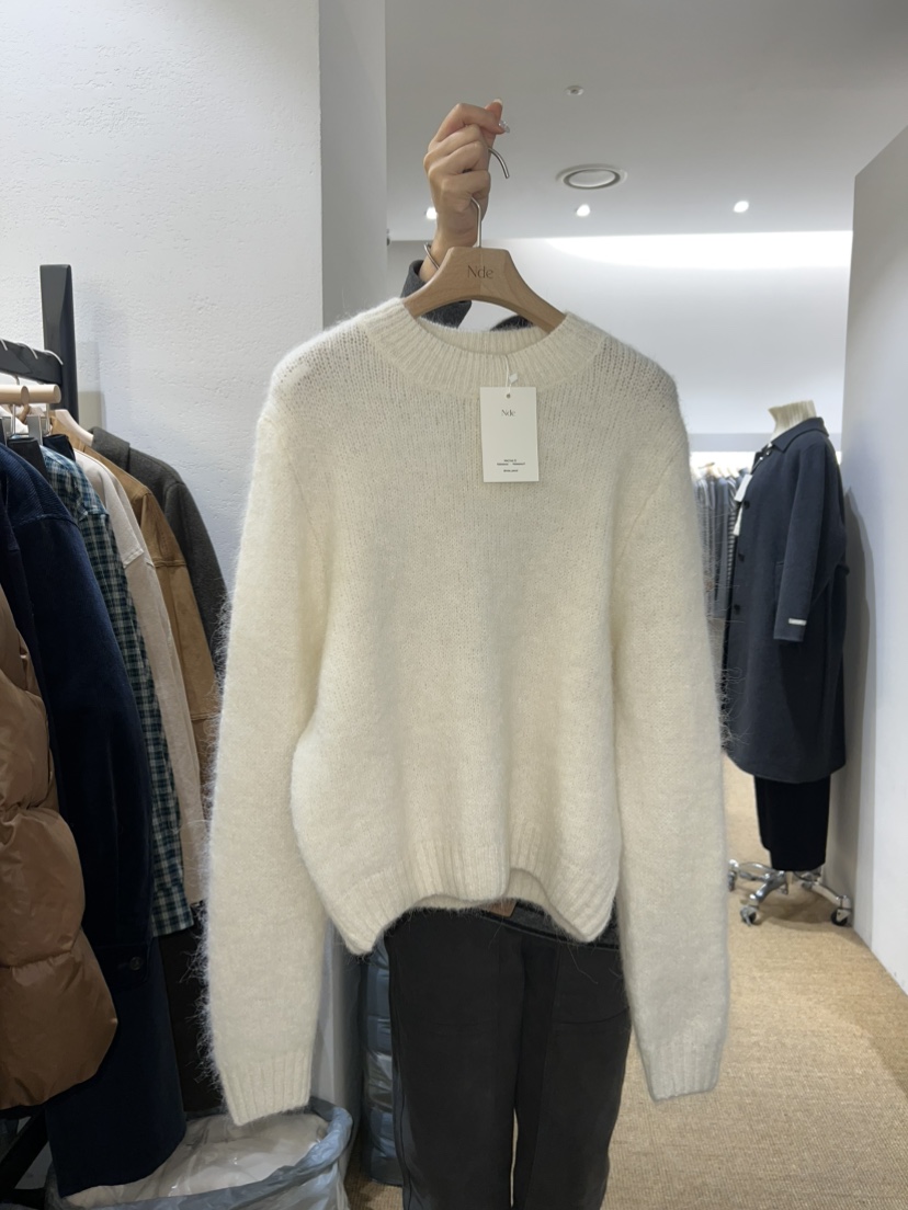 NDE東大門㊣直郵女士新品時尚推薦熱賣人氣休閑25秋冬針織衫NDE針織衫