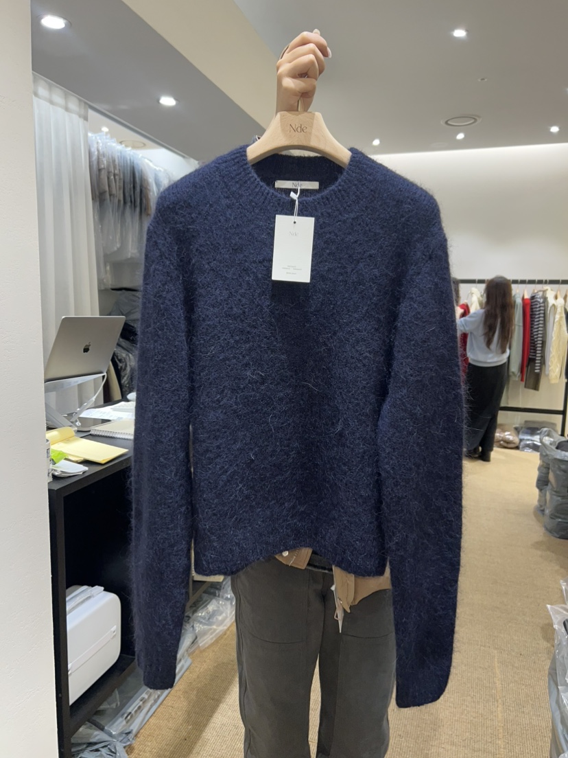 NDE東大門㊣直郵女士新品時尚推薦熱賣人氣休閑25秋冬針織衫NDE針織衫圖色3