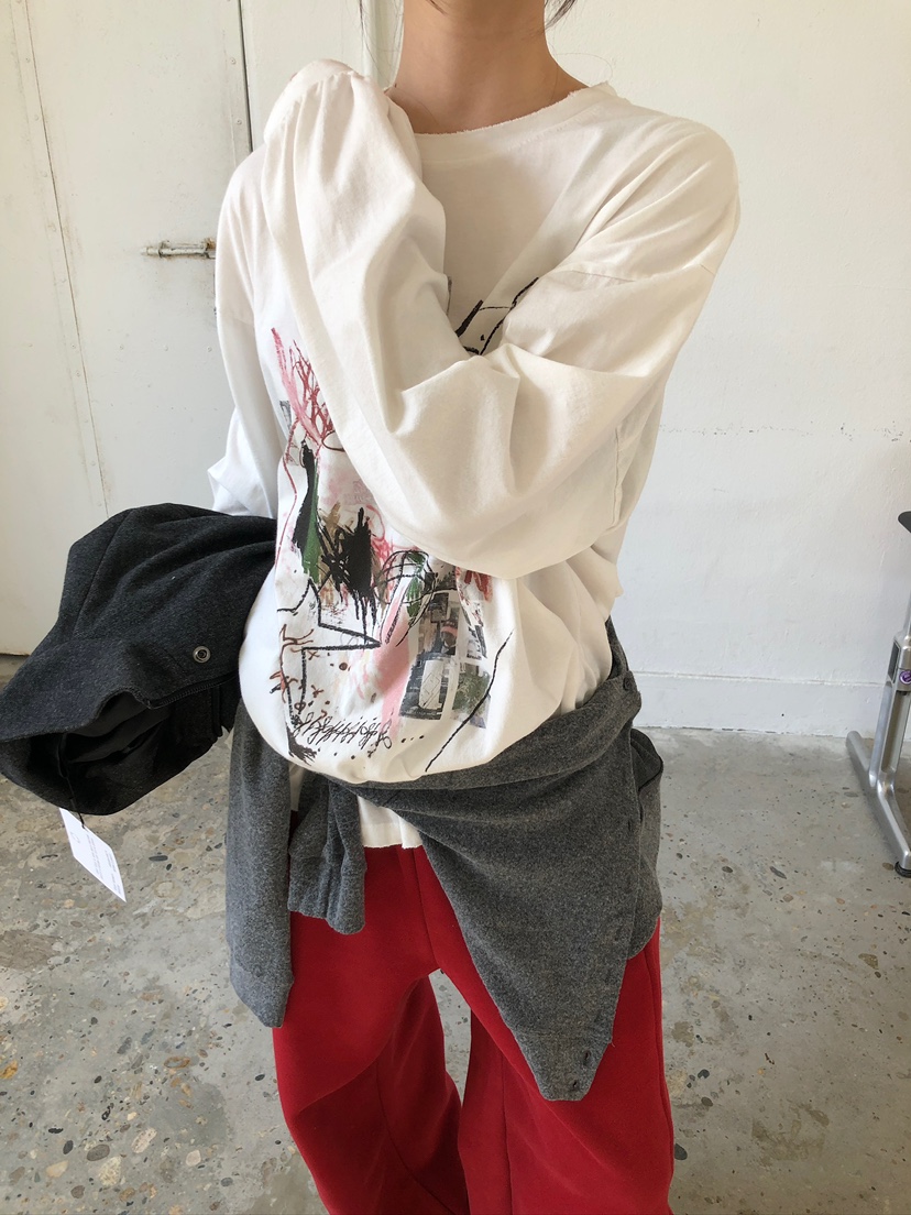 UNBOUND韓國代購㊣女裝新品休閑職業真品推薦熱賣25秋冬長袖T恤UNBOUND長袖T恤