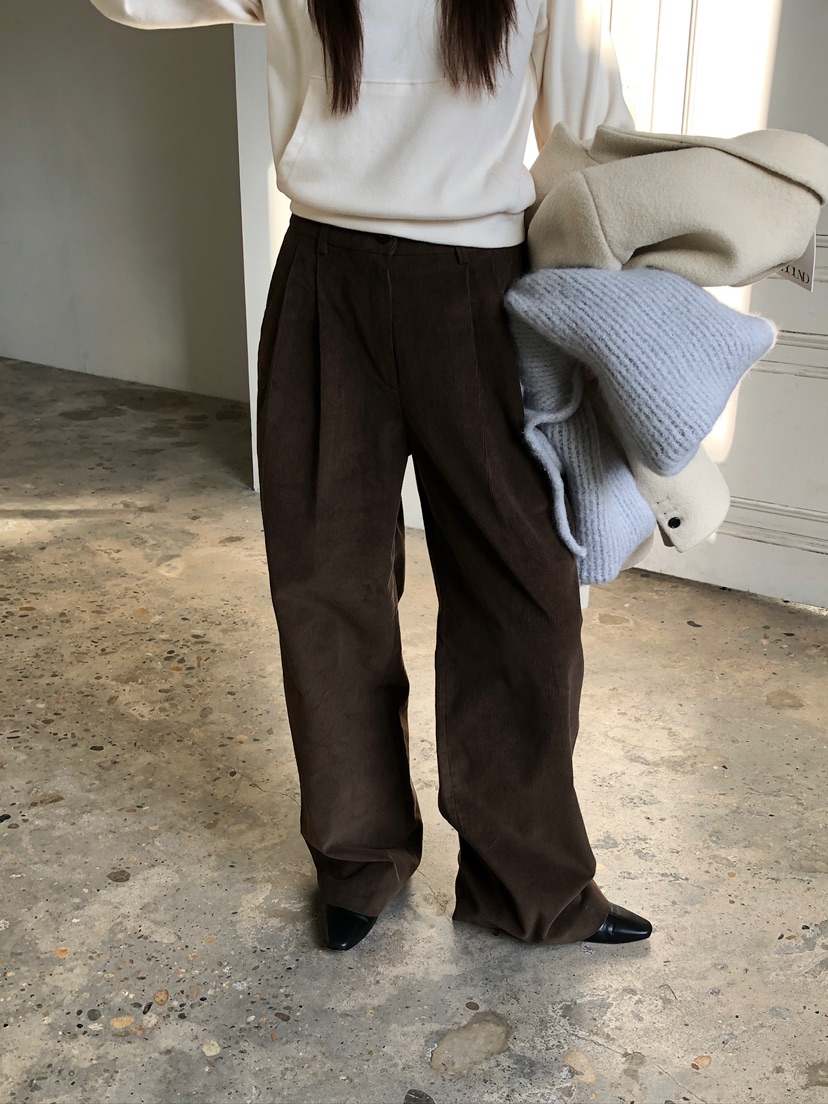 UNBOUND東大門㊣直郵女士新品25秋冬時尚職業休閑推薦休閑褲UNBOUND休閑褲