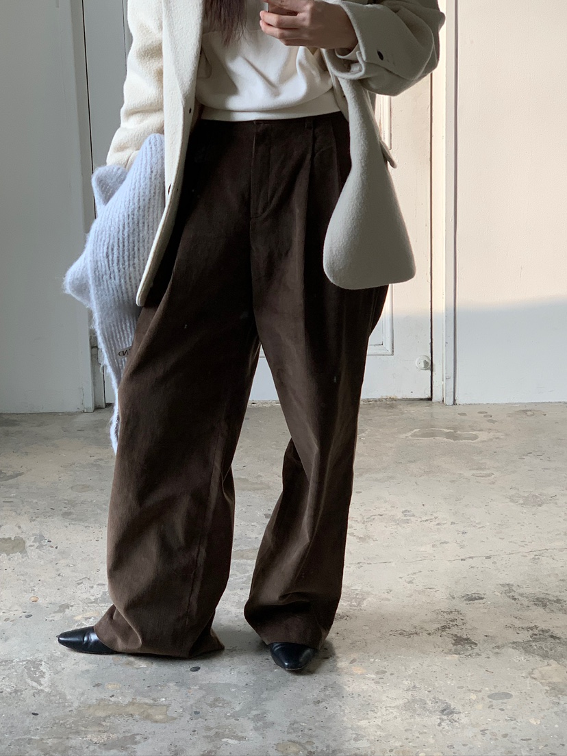 UNBOUND東大門㊣直郵女士新品25秋冬時尚職業休閑推薦休閑褲UNBOUND休閑褲