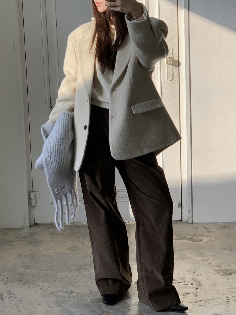 UNBOUND韓國直郵㊣女士新品25秋冬時尚職業休閑熱賣人氣夾克UNBOUND夾克