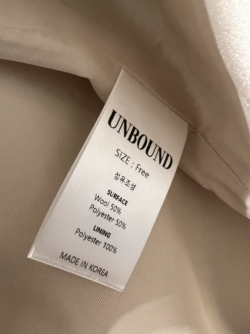 UNBOUND韓國直郵㊣女士新品25秋冬時尚職業休閑熱賣人氣夾克UNBOUND夾克