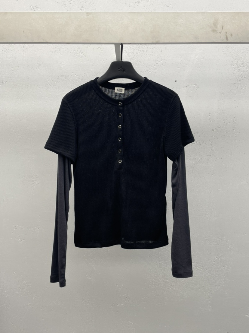 KARE/WEREPIECE東大門㊣代購女裝新款休閑時尚推薦長袖T恤KARE/WEREPIECE長袖T恤圖色2