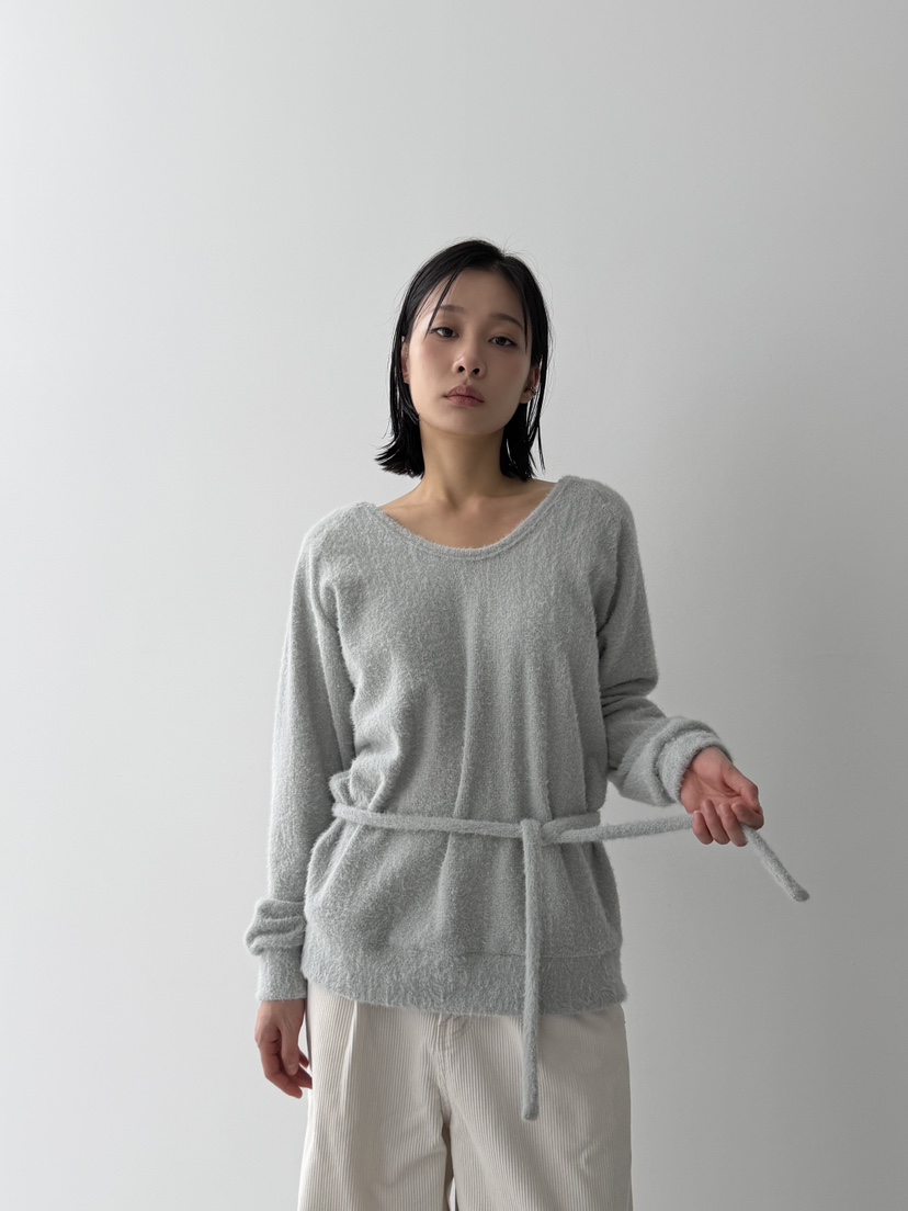 KARE/WEREPIECE韓國直郵㊣女裝新款熱賣真品針織衫含腰繩雙面KARE/WEREPIECE針織衫