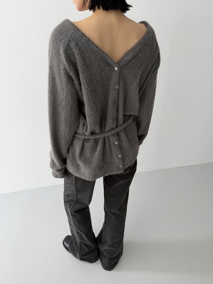 KARE/WEREPIECE韓國直郵㊣女裝新款熱賣真品針織衫含腰繩雙面KARE/WEREPIECE針織衫