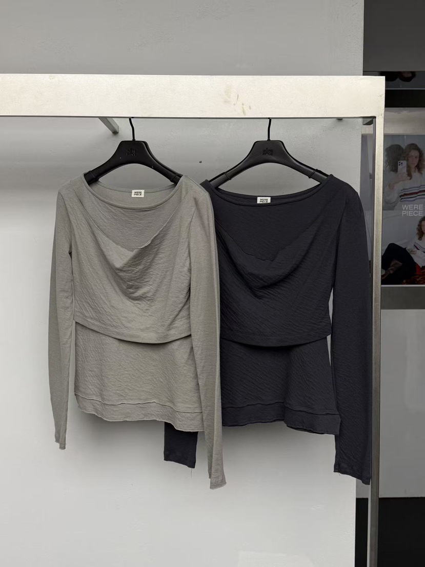 KARE/WEREPIECE東大門㊣實拍女士新款熱賣休閑時尚長袖T恤KARE/WEREPIECE長袖T恤