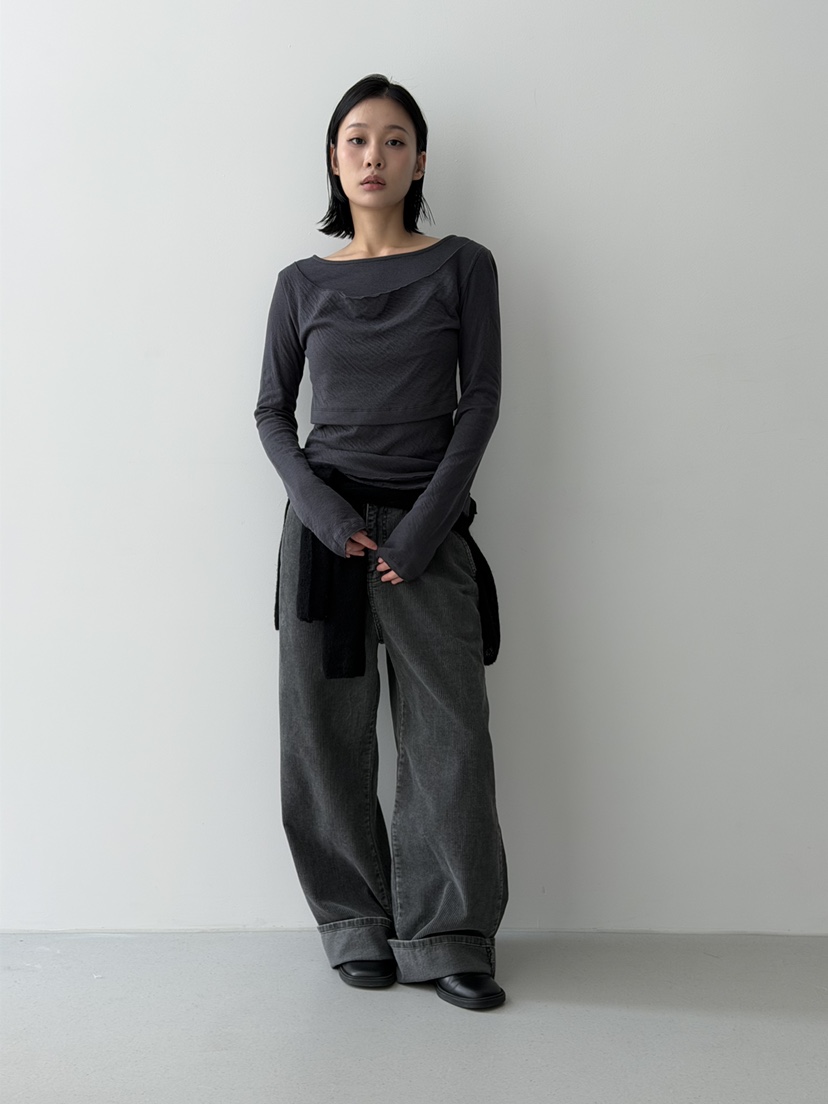 KARE/WEREPIECE東大門㊣實拍女士新款熱賣休閑時尚長袖T恤KARE/WEREPIECE長袖T恤