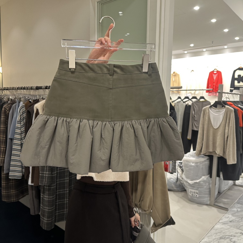 BLISS韓國直郵㊣女裝新款推薦真品人氣熱賣25秋冬休閑短裙兔子BLISS短裙