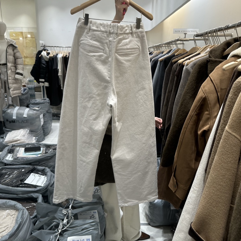 BLUEI-D韓國代購㊣女裝新品職業推薦人氣真品25秋冬休閑褲Blue i-d休閑褲