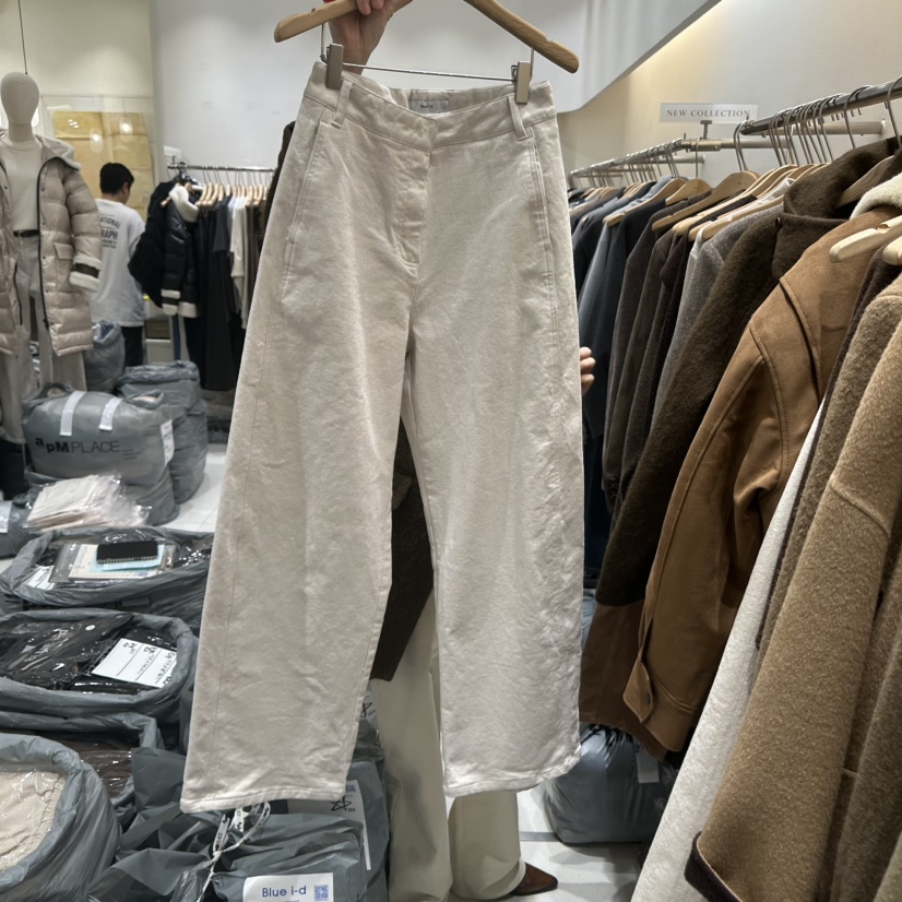 BLUEI-D韓國代購㊣女裝新品職業推薦人氣真品25秋冬休閑褲Blue i-d休閑褲