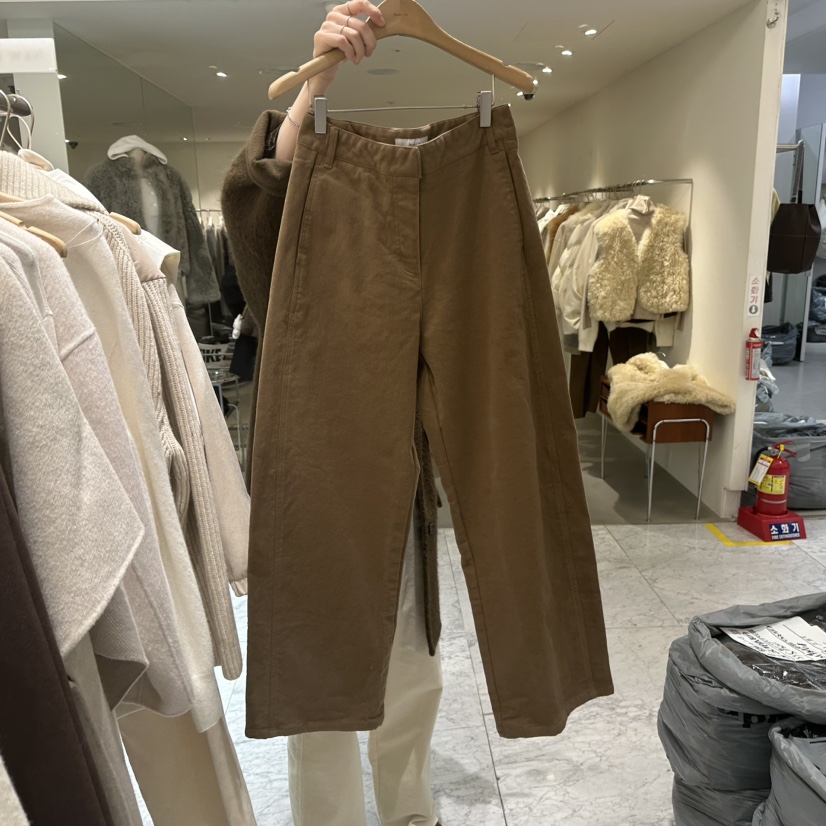 BLUEI-D韓國代購㊣女裝新品職業推薦人氣真品25秋冬休閑褲Blue i-d休閑褲圖色2