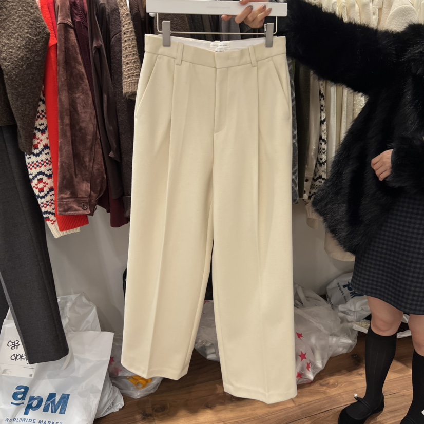 UNDERSTANDING東大門㊣代購女士新品人氣推薦休閑褲不含腰帶UNDERSTANDING休閑褲圖色3