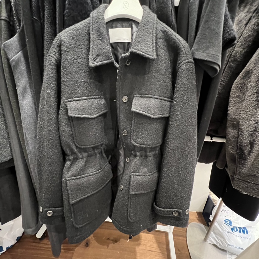 UNDERSTANDING東大門㊣直郵女士新款真品時尚職業人氣短款大衣UNDERSTANDING短款大衣圖色2