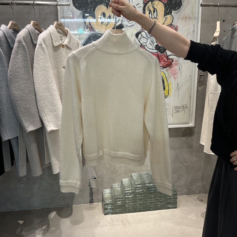 LAMAGIEPIE東大門㊣實拍女士新款推薦熱賣真品時尚休閑針織衫LAMAGIE GREY針織衫