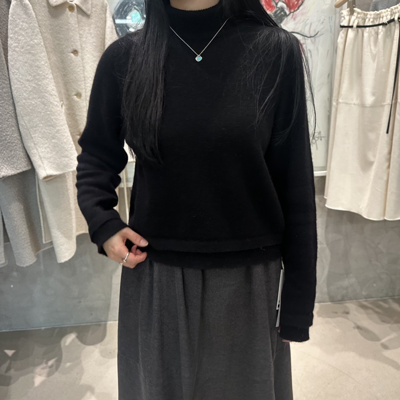 LAMAGIEPIE東大門㊣實拍女士新款推薦熱賣真品時尚休閑針織衫LAMAGIE GREY針織衫圖色4