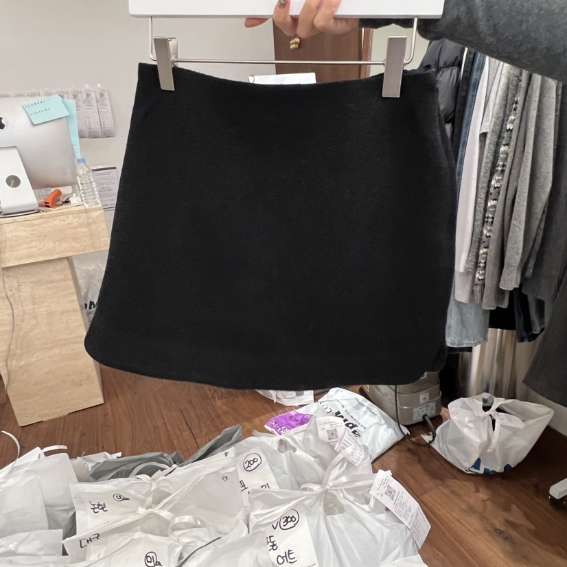 UNDERSTANDING東大門㊣直郵女士新款推薦熱賣25秋冬職業短裙UNDERSTANDING短裙圖色3