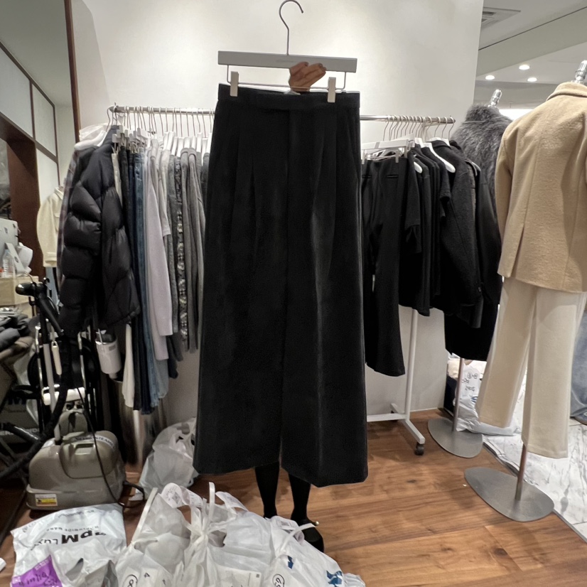 UNDERSTANDING東大門㊣實拍女裝新品推薦時尚職業人氣休閑褲UNDERSTANDING休閑褲圖色3