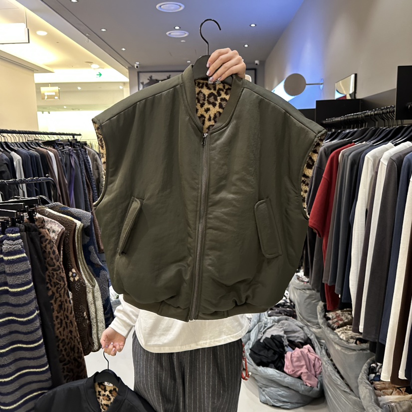 CREDITO韓國直郵㊣女士新款時尚人氣真品推薦休閑熱賣職業馬甲CREDITO馬甲圖色1