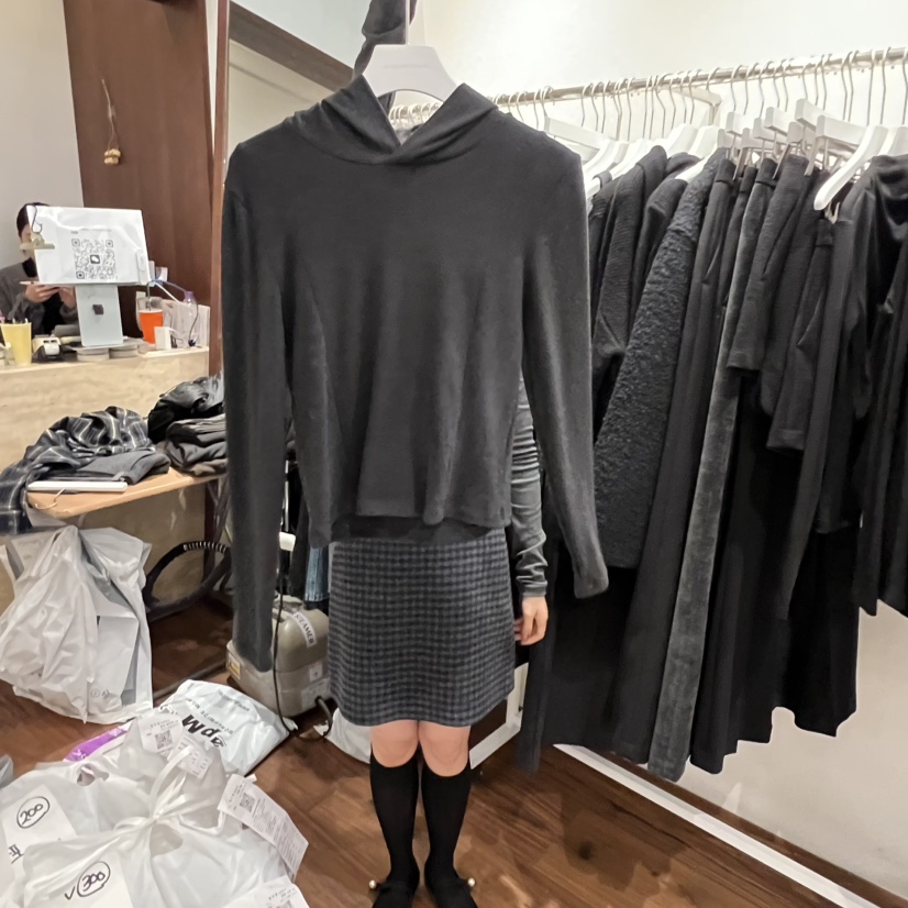 UNDERSTANDING韓國代購㊣女士新品職業時尚熱賣長袖T恤保暖UNDERSTANDING長袖T恤圖色2